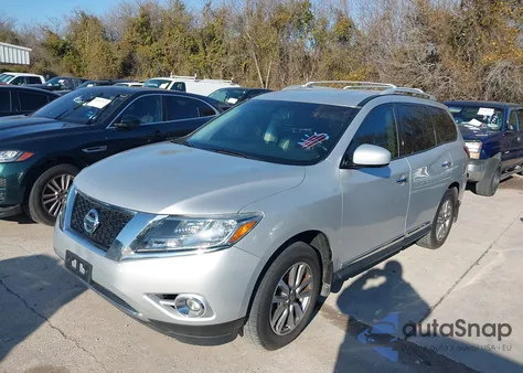 2013 Nissan Pathfinder Sl z USA, uszkodzony, nr VIN 5N1AR2MN1DC647065